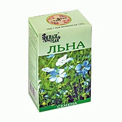 Льна семена, сырье 100 г №1